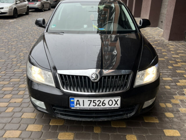 Черный Шкода Октавия, объемом двигателя 1.6 л и пробегом 280 тыс. км за 7500 $, фото 1 на Automoto.ua
