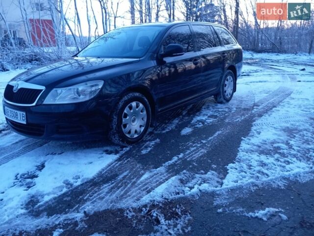 Черный Шкода Октавия, объемом двигателя 1.6 л и пробегом 315 тыс. км за 6200 $, фото 1 на Automoto.ua