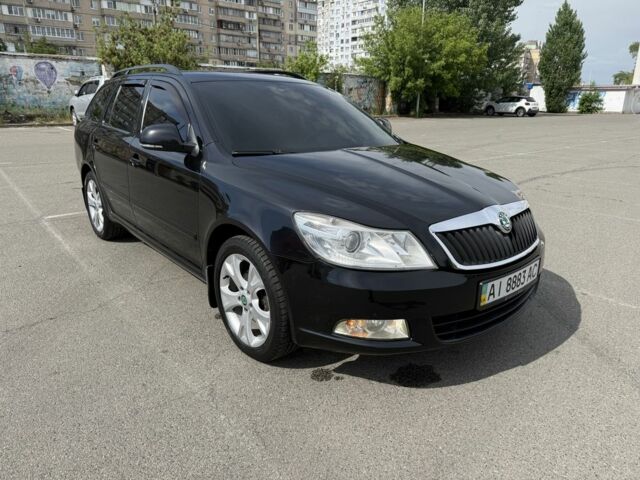 Черный Шкода Октавия, объемом двигателя 2 л и пробегом 265 тыс. км за 9900 $, фото 1 на Automoto.ua