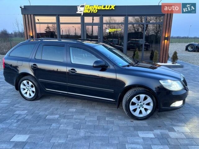 Черный Шкода Октавия, объемом двигателя 2 л и пробегом 277 тыс. км за 8999 $, фото 1 на Automoto.ua