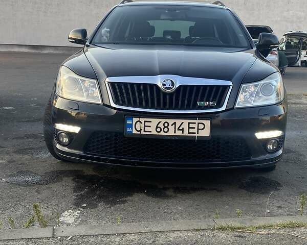 Черный Шкода Октавия, объемом двигателя 2 л и пробегом 225 тыс. км за 11100 $, фото 1 на Automoto.ua