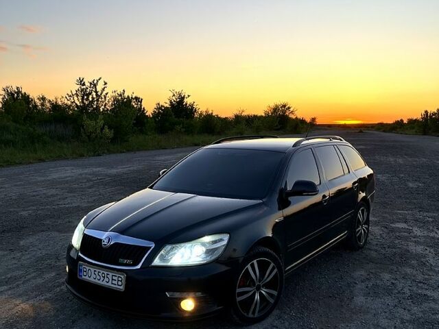 Черный Шкода Октавия, объемом двигателя 2 л и пробегом 278 тыс. км за 7600 $, фото 1 на Automoto.ua