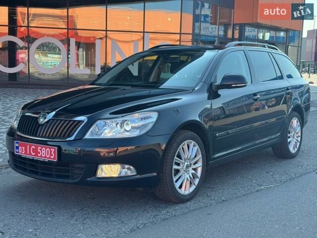 Черный Шкода Октавия, объемом двигателя 2 л и пробегом 182 тыс. км за 11500 $, фото 1 на Automoto.ua