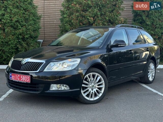 Чорний Шкода Октавія, об'ємом двигуна 2 л та пробігом 182 тис. км за 10950 $, фото 1 на Automoto.ua