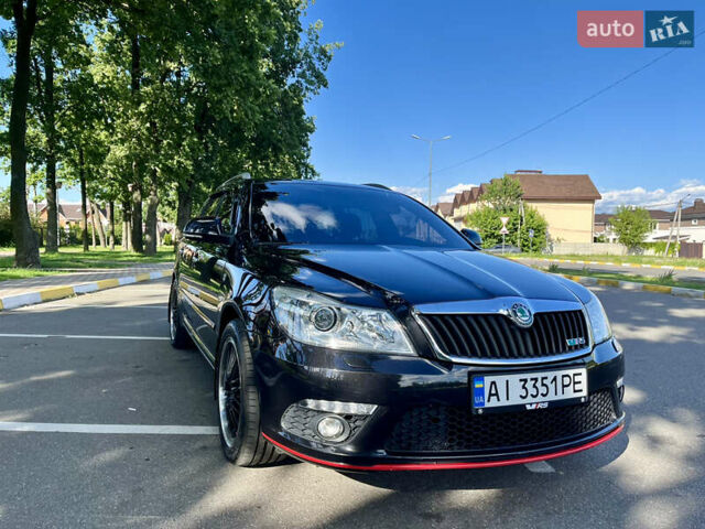 Черный Шкода Октавия, объемом двигателя 2 л и пробегом 200 тыс. км за 11399 $, фото 1 на Automoto.ua