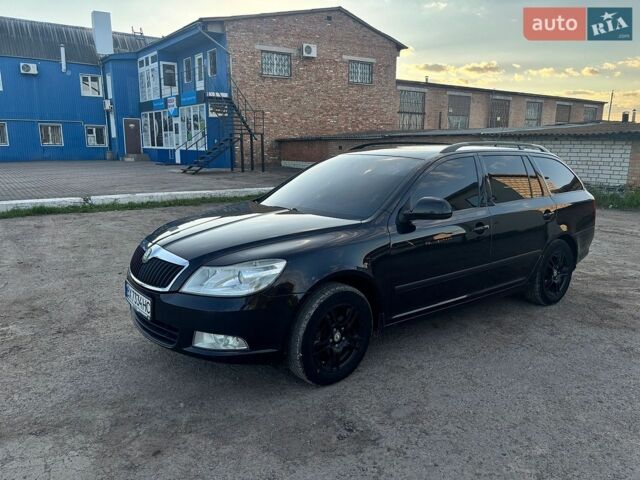 Черный Шкода Октавия, объемом двигателя 1.6 л и пробегом 285 тыс. км за 6950 $, фото 1 на Automoto.ua
