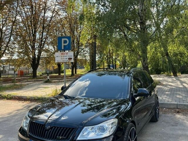 Черный Шкода Октавия, объемом двигателя 1.98 л и пробегом 192 тыс. км за 12000 $, фото 1 на Automoto.ua
