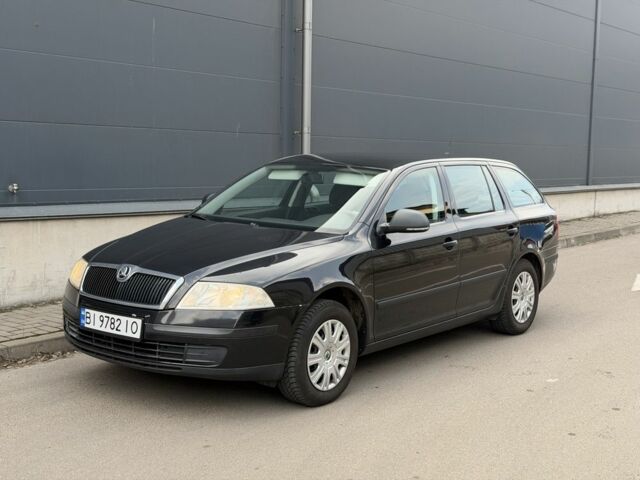 Чорний Шкода Октавія, об'ємом двигуна 1.6 л та пробігом 195 тис. км за 6999 $, фото 1 на Automoto.ua
