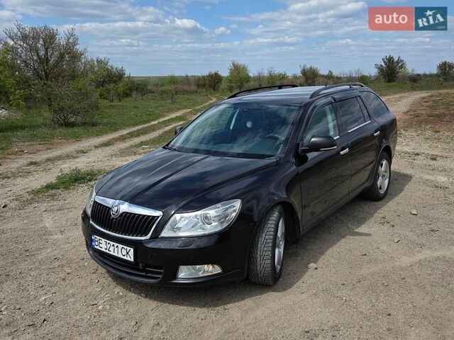 Черный Шкода Октавия, объемом двигателя 1.6 л и пробегом 217 тыс. км за 7200 $, фото 1 на Automoto.ua