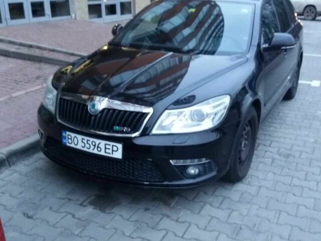 Чорний Шкода Октавія, об'ємом двигуна 2 л та пробігом 266 тис. км за 11500 $, фото 1 на Automoto.ua