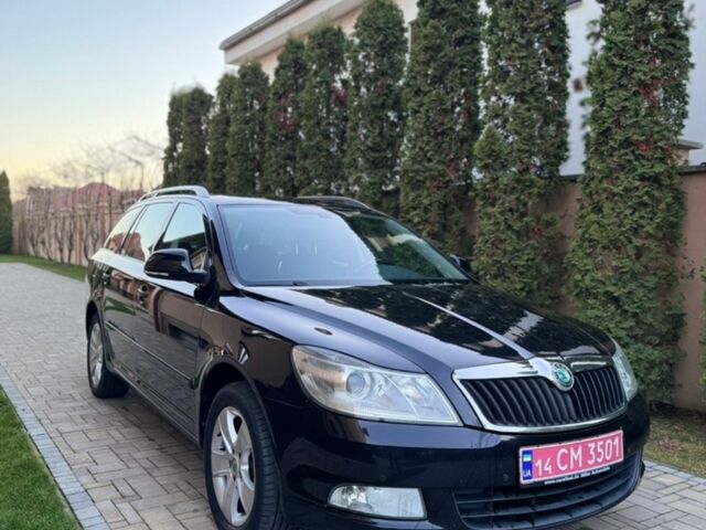 Черный Шкода Октавия, объемом двигателя 2 л и пробегом 196 тыс. км за 9600 $, фото 1 на Automoto.ua