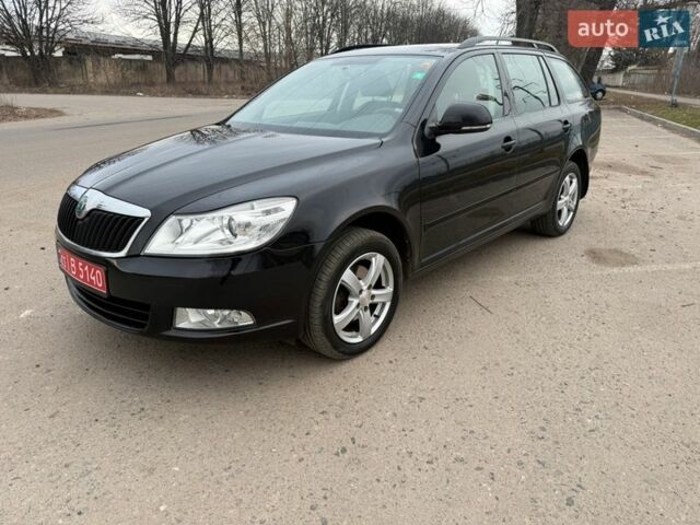 Черный Шкода Октавия, объемом двигателя 2 л и пробегом 191 тыс. км за 10300 $, фото 1 на Automoto.ua