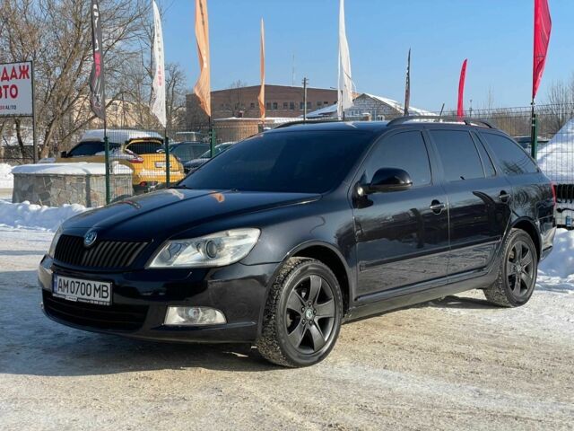 Черный Шкода Октавия, объемом двигателя 2 л и пробегом 293 тыс. км за 9955 $, фото 1 на Automoto.ua