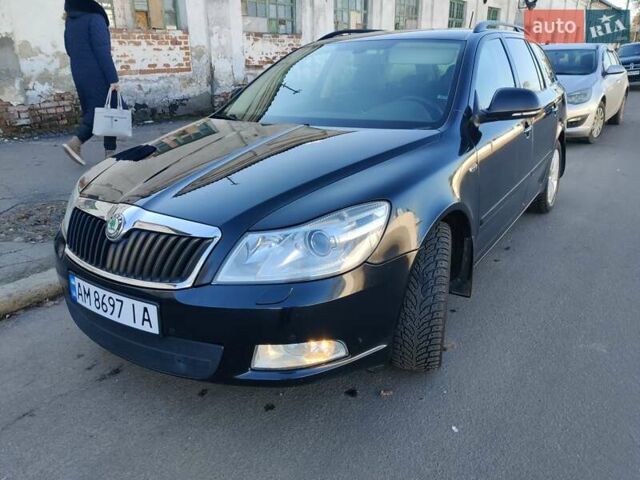Черный Шкода Октавия, объемом двигателя 1.6 л и пробегом 208 тыс. км за 10700 $, фото 1 на Automoto.ua
