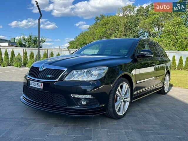 Черный Шкода Октавия, объемом двигателя 2 л и пробегом 177 тыс. км за 11800 $, фото 1 на Automoto.ua