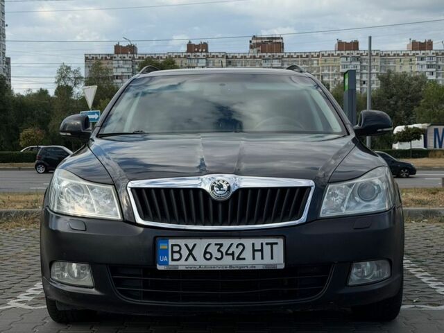 Черный Шкода Октавия, объемом двигателя 2 л и пробегом 240 тыс. км за 6640 $, фото 1 на Automoto.ua