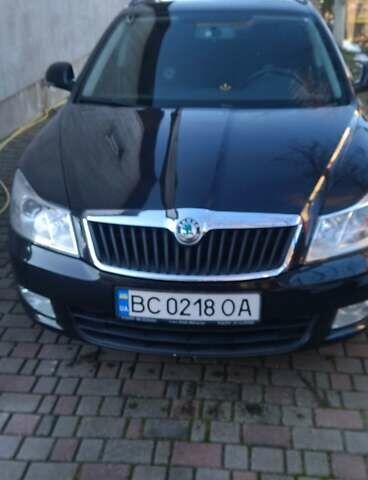 Черный Шкода Октавия, объемом двигателя 1.6 л и пробегом 240 тыс. км за 8600 $, фото 1 на Automoto.ua