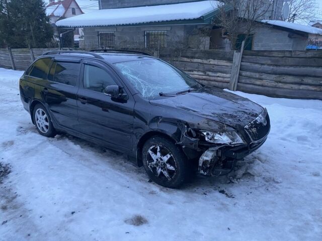 Черный Шкода Октавия, объемом двигателя 2 л и пробегом 200 тыс. км за 5500 $, фото 1 на Automoto.ua