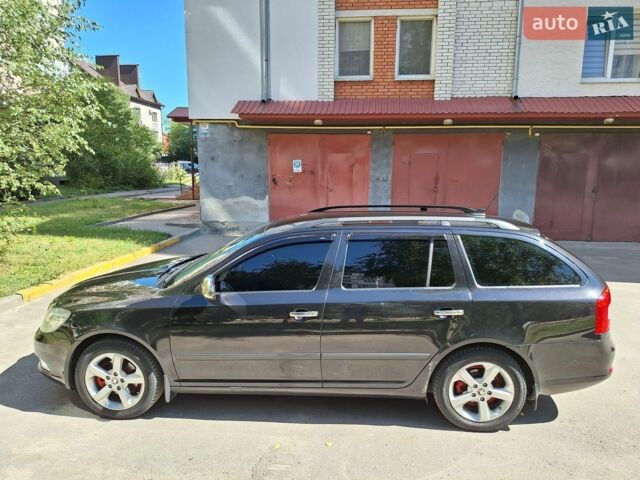 Черный Шкода Октавия, объемом двигателя 1.6 л и пробегом 190 тыс. км за 8450 $, фото 1 на Automoto.ua