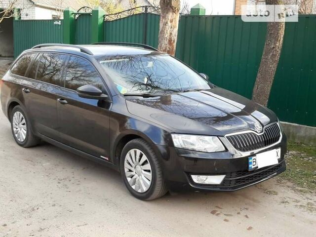 Черный Шкода Октавия, объемом двигателя 1.6 л и пробегом 299 тыс. км за 9000 $, фото 1 на Automoto.ua