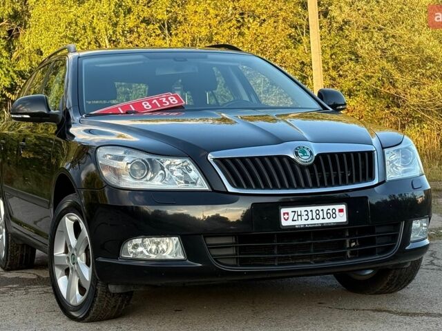Черный Шкода Октавия, объемом двигателя 2 л и пробегом 217 тыс. км за 10850 $, фото 1 на Automoto.ua