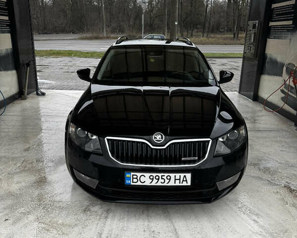 Черный Шкода Октавия, объемом двигателя 1.6 л и пробегом 305 тыс. км за 9850 $, фото 1 на Automoto.ua