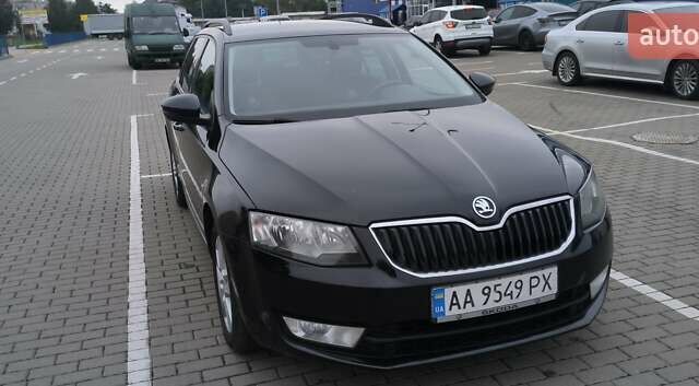 Черный Шкода Октавия, объемом двигателя 1.6 л и пробегом 287 тыс. км за 9500 $, фото 1 на Automoto.ua