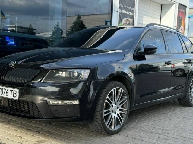 Черный Шкода Октавия, объемом двигателя 2 л и пробегом 270 тыс. км за 11800 $, фото 1 на Automoto.ua
