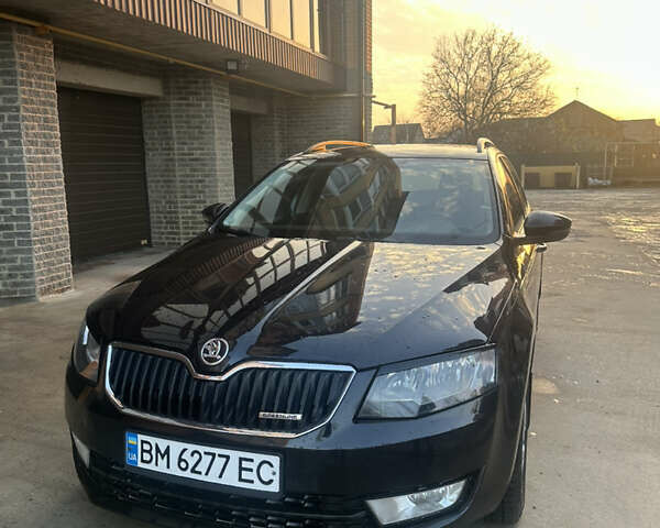 Черный Шкода Октавия, объемом двигателя 1.6 л и пробегом 222 тыс. км за 10500 $, фото 1 на Automoto.ua