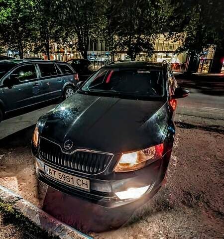 Черный Шкода Октавия, объемом двигателя 1.6 л и пробегом 280 тыс. км за 9500 $, фото 1 на Automoto.ua