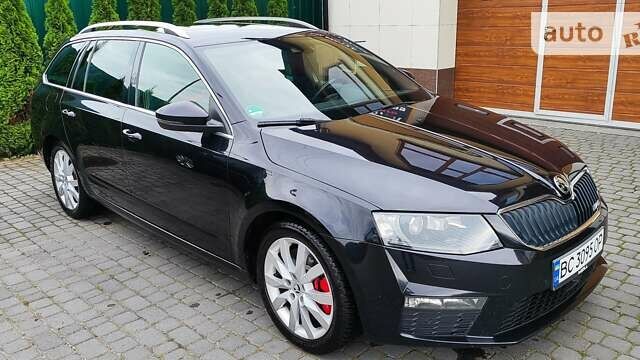 Черный Шкода Октавия, объемом двигателя 1.98 л и пробегом 203 тыс. км за 12500 $, фото 1 на Automoto.ua