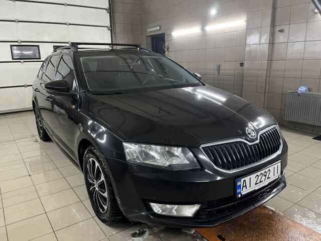 Черный Шкода Октавия, объемом двигателя 2 л и пробегом 281 тыс. км за 14100 $, фото 1 на Automoto.ua