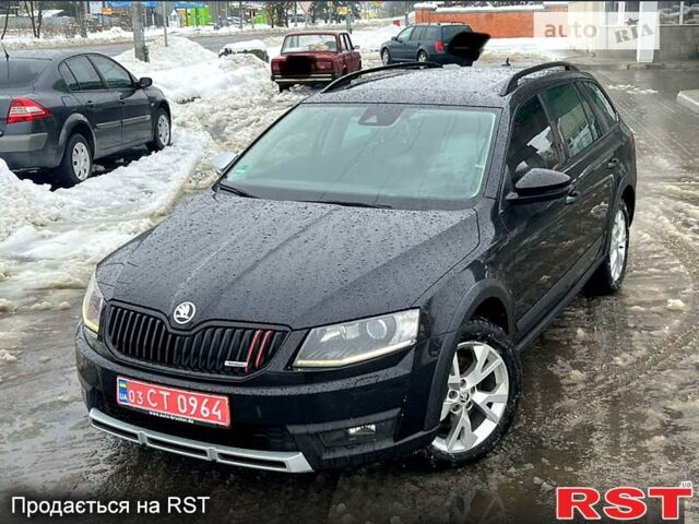 Черный Шкода Октавия, объемом двигателя 2 л и пробегом 280 тыс. км за 14000 $, фото 1 на Automoto.ua