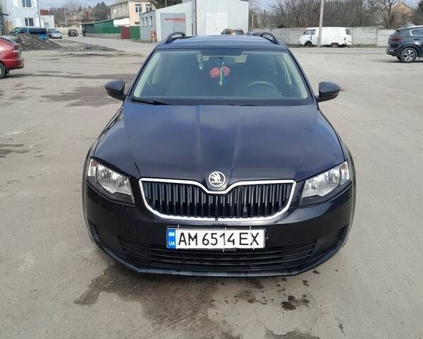 Черный Шкода Октавия, объемом двигателя 1.6 л и пробегом 260 тыс. км за 9500 $, фото 1 на Automoto.ua