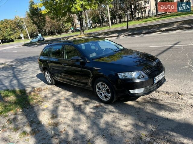 Черный Шкода Октавия, объемом двигателя 1.6 л и пробегом 314 тыс. км за 9500 $, фото 1 на Automoto.ua
