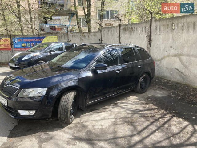 Черный Шкода Октавия, объемом двигателя 1.6 л и пробегом 172 тыс. км за 10750 $, фото 1 на Automoto.ua