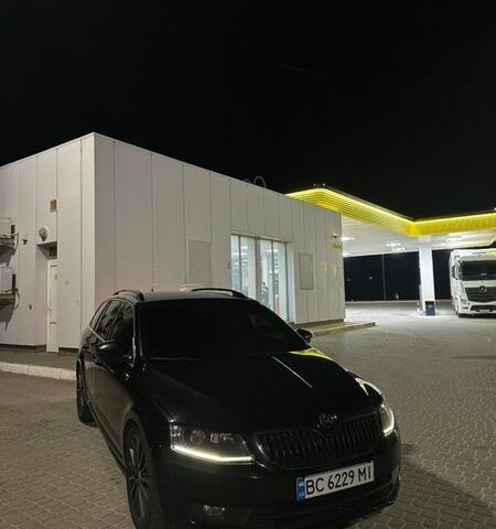 Черный Шкода Октавия, объемом двигателя 1.6 л и пробегом 225 тыс. км за 13500 $, фото 1 на Automoto.ua
