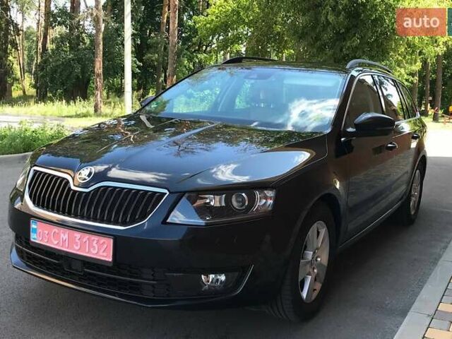 Черный Шкода Октавия, объемом двигателя 2 л и пробегом 242 тыс. км за 15500 $, фото 1 на Automoto.ua