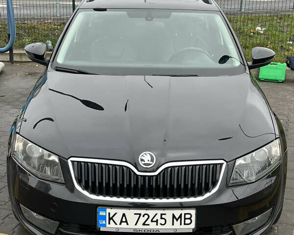 Черный Шкода Октавия, объемом двигателя 1.6 л и пробегом 247 тыс. км за 12700 $, фото 1 на Automoto.ua