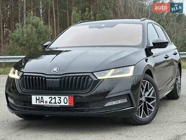 Черный Шкода Октавия, объемом двигателя 2 л и пробегом 186 тыс. км за 21899 $, фото 1 на Automoto.ua