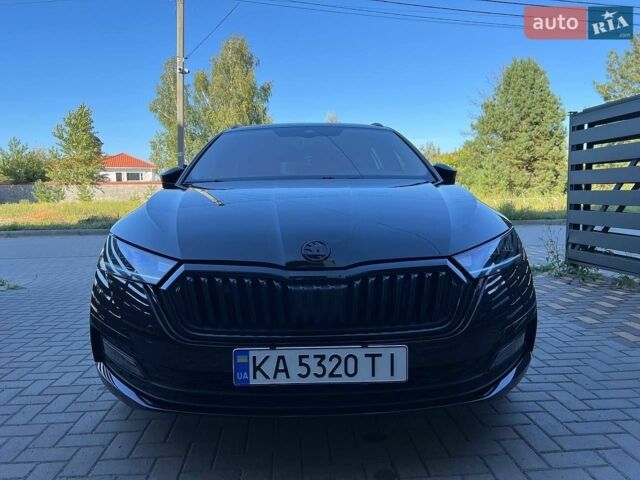 Черный Шкода Октавия, объемом двигателя 2 л и пробегом 175 тыс. км за 20000 $, фото 1 на Automoto.ua