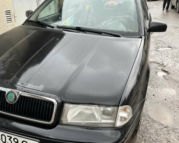 Чорний Шкода Октавія, об'ємом двигуна 1.8 л та пробігом 199 тис. км за 3100 $, фото 1 на Automoto.ua