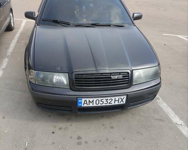 Черный Шкода Октавия, объемом двигателя 1.8 л и пробегом 349 тыс. км за 3700 $, фото 1 на Automoto.ua