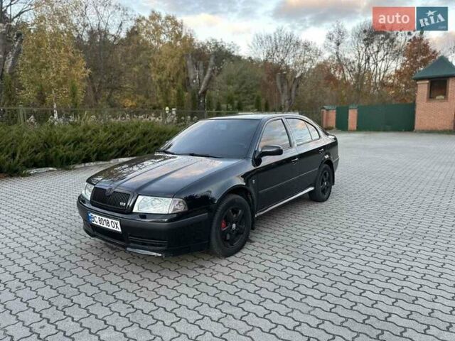 Черный Шкода Октавия, объемом двигателя 1.78 л и пробегом 315 тыс. км за 4500 $, фото 1 на Automoto.ua