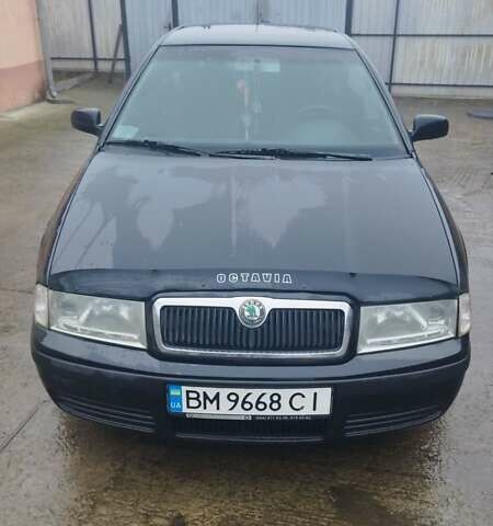 Черный Шкода Октавия, объемом двигателя 1.6 л и пробегом 170 тыс. км за 4500 $, фото 1 на Automoto.ua