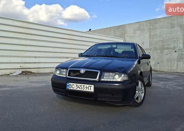 Черный Шкода Октавия, объемом двигателя 1.9 л и пробегом 392 тыс. км за 4000 $, фото 1 на Automoto.ua