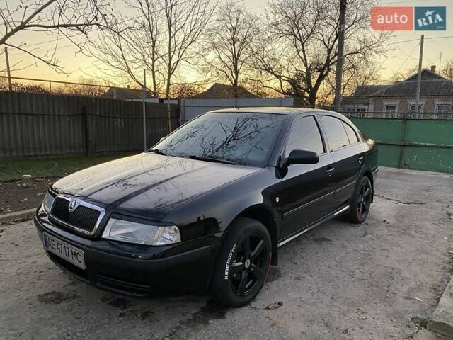 Чорний Шкода Октавія, об'ємом двигуна 1.6 л та пробігом 175 тис. км за 6000 $, фото 1 на Automoto.ua