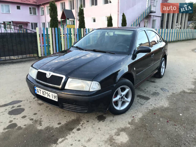 Чорний Шкода Октавія, об'ємом двигуна 1.6 л та пробігом 224 тис. км за 4500 $, фото 1 на Automoto.ua