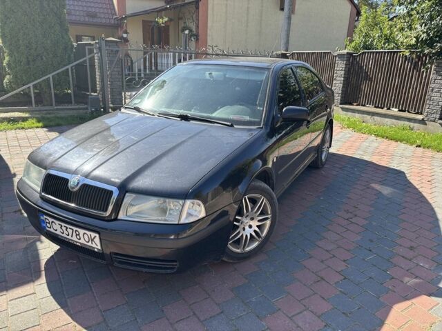 Черный Шкода Октавия, объемом двигателя 1.9 л и пробегом 297 тыс. км за 4700 $, фото 1 на Automoto.ua
