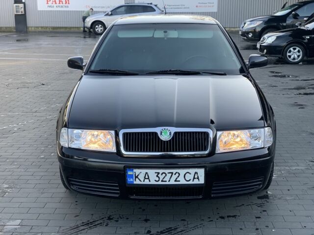 Черный Шкода Октавия, объемом двигателя 1.6 л и пробегом 358 тыс. км за 4300 $, фото 1 на Automoto.ua